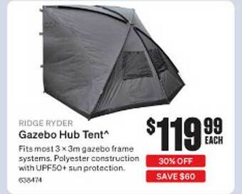 SuperCheap Auto Ridge ryder gazebo hub tent offer