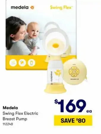 BIG W Medela Swing Flex Electric Breast Pump offer