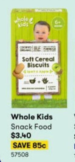BIG W Whole Kids Snack Food offer