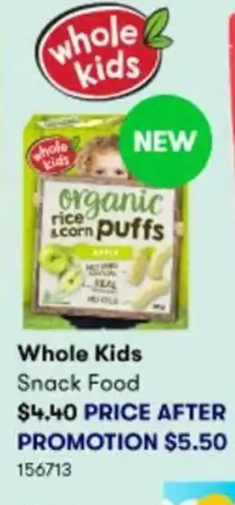 BIG W Whole Kids Snack Food offer