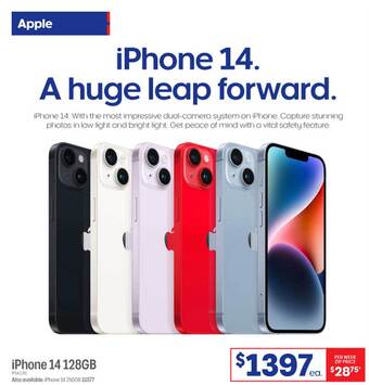 Officeworks Iphone 14 128gb offer