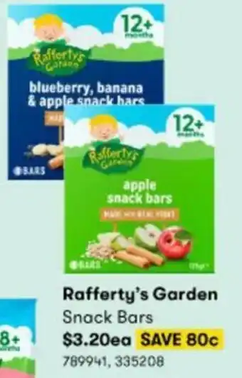 BIG W Rafferty's Garden Snacks Bars offer