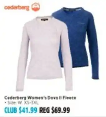 Anaconda Cederberg Women's Dove II Fleece W, XS-3XL offer