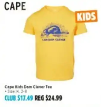 Anaconda Cape Kids Dam Clever Tee K, 2-8 offer