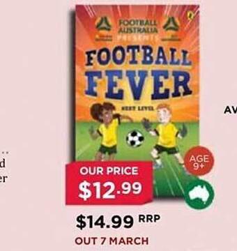 Dymocks Football fever offer