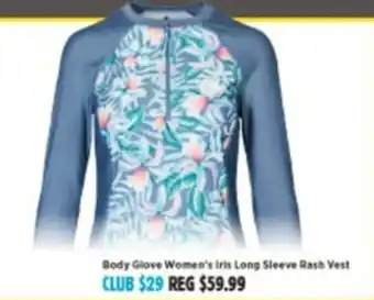 Anaconda Body Glove Women's Iris long Sleeve Rash Vest offer