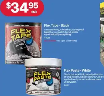 Australia Post Flex Tape-Black or Flex Paste-white offer