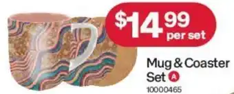 Australia Post Mug&Coaster Set offer