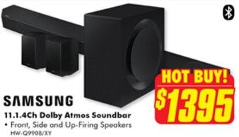 The Good Guys Samsung 11.1.4Ch Dolby Atmos Soundbar offer