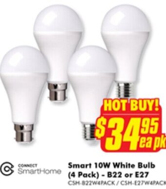 The Good Guys Smart 10W White Bulb offer