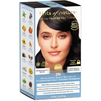 healthylife Tints of nature 2n natural darkest brown permanent colour offer