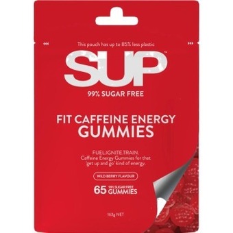 healthylife Sup fit caffeine energy gummies, 65 gummies offer