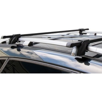 Autobarn Rough country factory mount roof rack with lockable carry bars offer