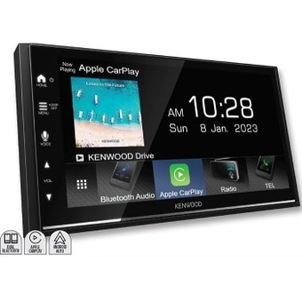 Autobarn Kenwood 6.8” 200w av carplay android auto receiver offer
