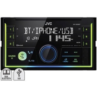 Autobarn Jvc 2din 200w digital bluetooth media receiver offer