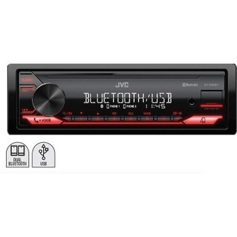 Jvc 1din 200w digital bluetooth media receiver