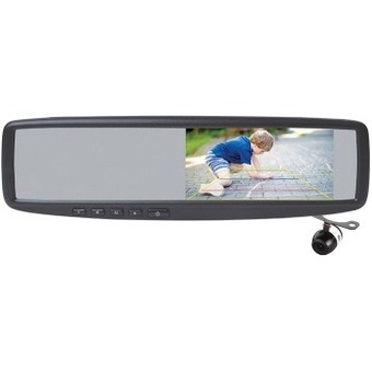 Autobarn Parkmate 4.3” clip on rear view mirror monitor & reverse camera pack offer