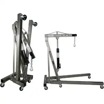 Autobarn Extreme garage folding engine crane offer