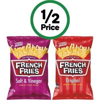 Woolworths French fries 175g offer