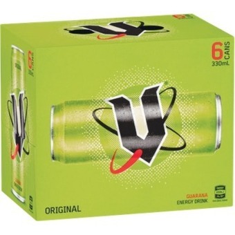 Woolworths V energy 6 x 330ml offer