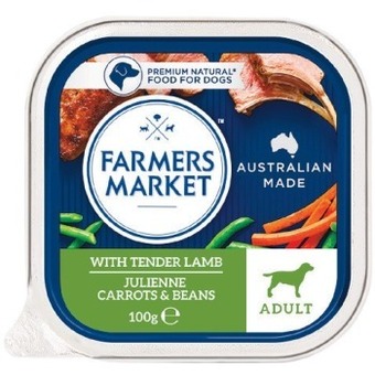 Woolworths Farmers market wet dog food 100g offer