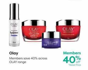 National Pharmacies Olay offer