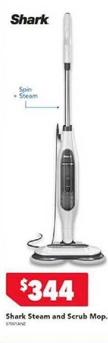 Shark steam and scrub mop