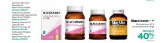 National Pharmacies Blackmores offer