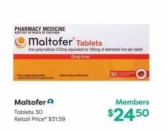 National Pharmacies Maltofer offer