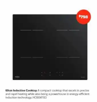 Retravision Haier 60 cm induction cooktop offer
