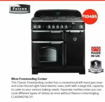 Falcon 90 cm freestanding cooker
