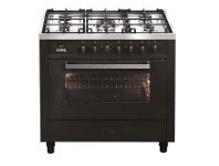 The Good Guys Ilve 90cm Dual Fuel Upright Cooker - Graphite offer