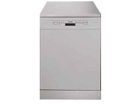 The Good Guys Smeg 60cm Freestanding Dishwasher - Silver offer