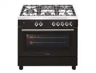 The Good Guys Artusi 90cm Dual Fuel Upright Cooker - Black offer