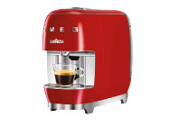 The Good Guys Lavazza a Modo Mio Smeg Capsule Machine - Red offer