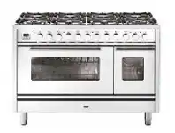 The Good Guys Ilve 120cm Freestanding Cooker Duel Fuel Double Oven - Stainless Steel offer