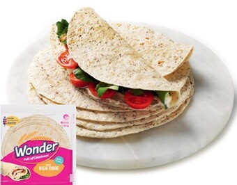 IGA Wonder white high fibre wraps 6 pack offer