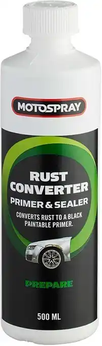 Autobarn Motospray rust converter primer & sealer offer