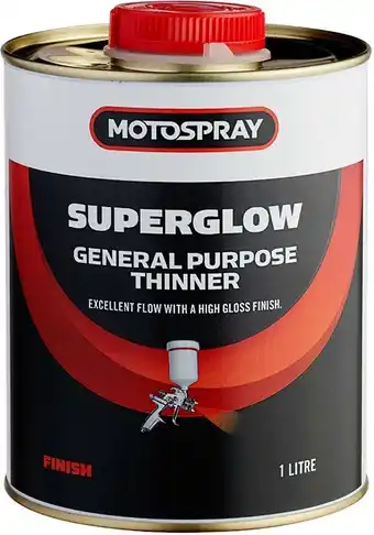 Motospray superglow multi purpose thinners