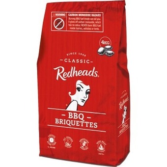 IGA Redheads bbq briquettes 4kg offer