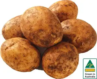 IGA Australian brushed potatoes 5kg pack offer