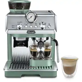 JB Hi-Fi Delonghi la specialista arte manual pump coffee machine (toronto green) offer