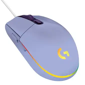 JB Hi-Fi Logitech g203 lightsync gaming mouse (lilac) offer