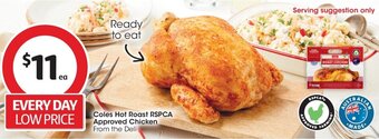 Coles Coles Hot Roast RSPCA Approved Chicken offer