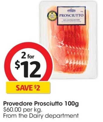 Coles Provedore Prosciutto 100g offer