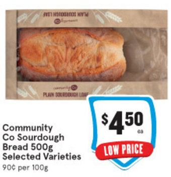 IGA Community Co Sourdough Bread 500g offer