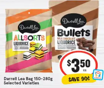Darrel Lea Bag 150-280g