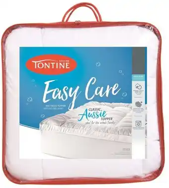 Spotlight Tontine easy care mattress topper offer