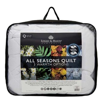 Spotlight 50% off logan & mason all seasons quilt offer