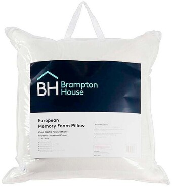 Spotlight Brampton house memory foam european pillow offer